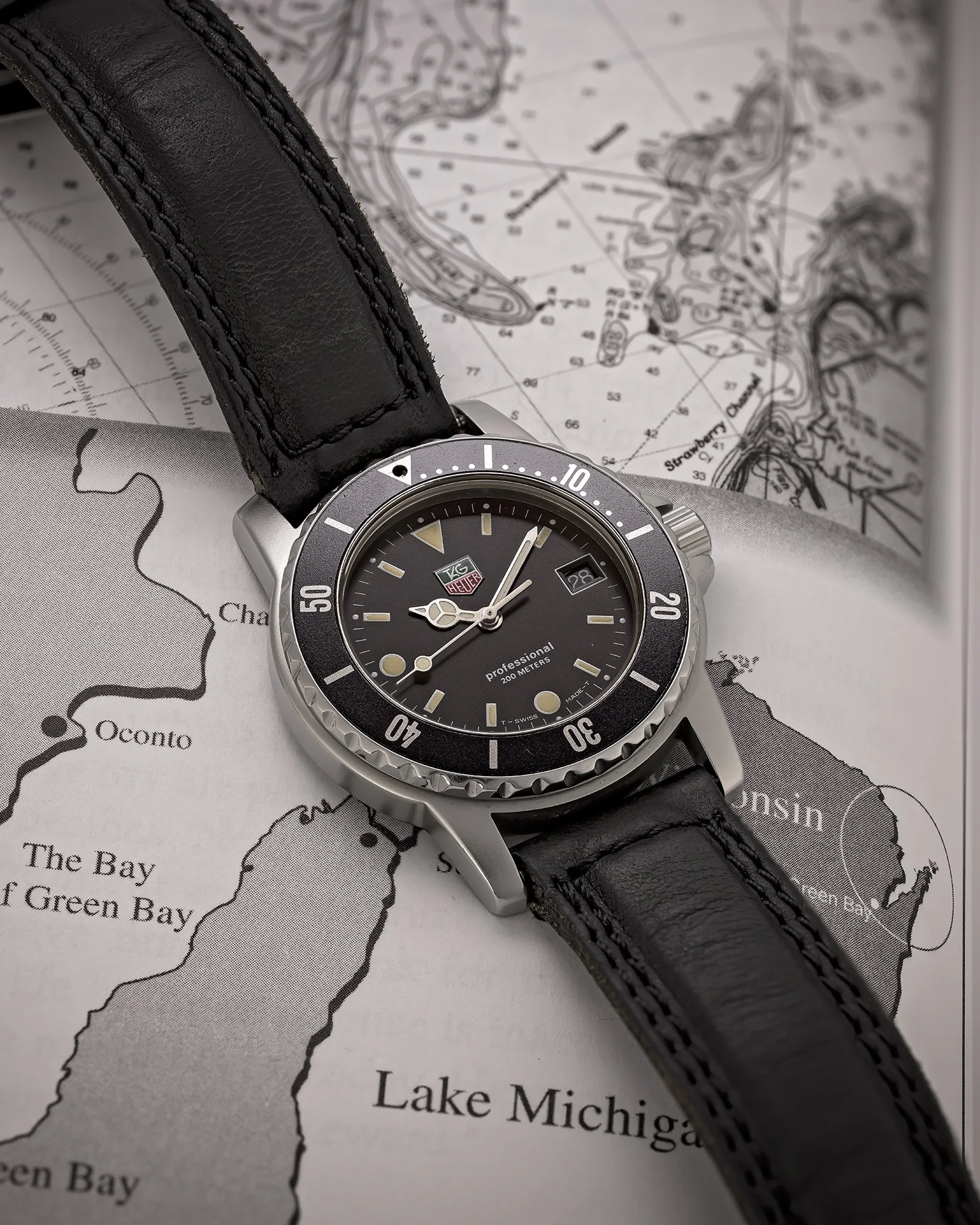 TAG Heuer 1500シリーズ　プロフェッショナル 200m TAG Heuer 1500 Men's Black Watch - 929213G for sale online